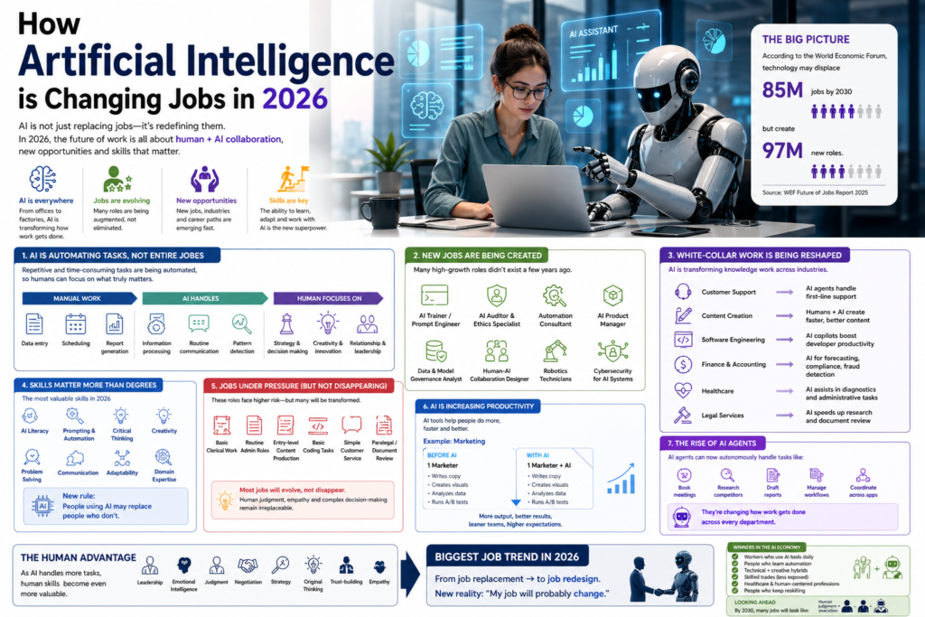 How Artificial Intelligence is Changing Jobs in 2026