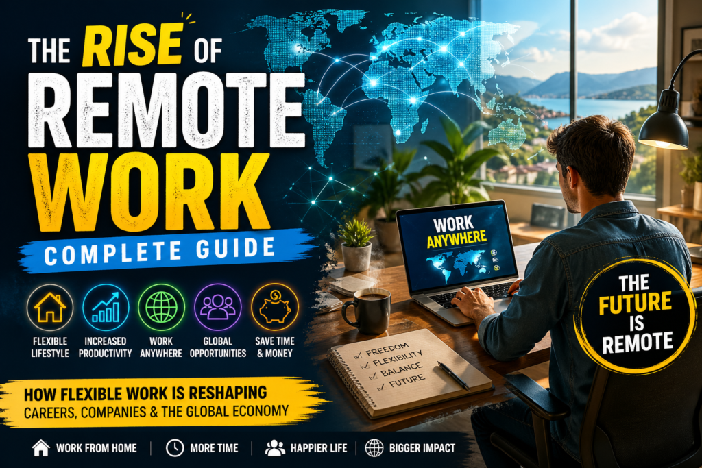 The rise of remote work