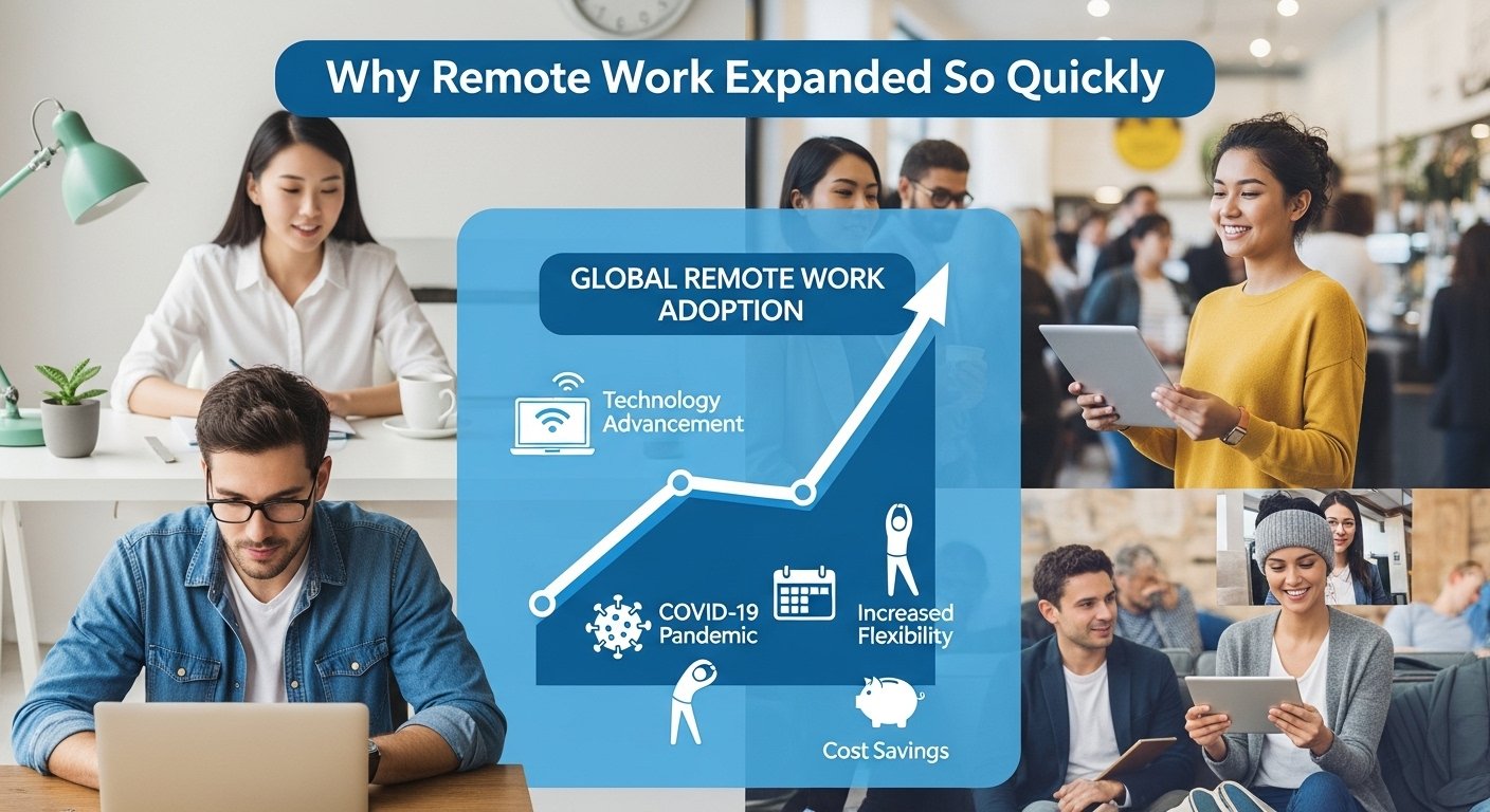 Why Remote Work Expanded So Quickly https://nexusblogs.com/the-rise-of-remote-work/
