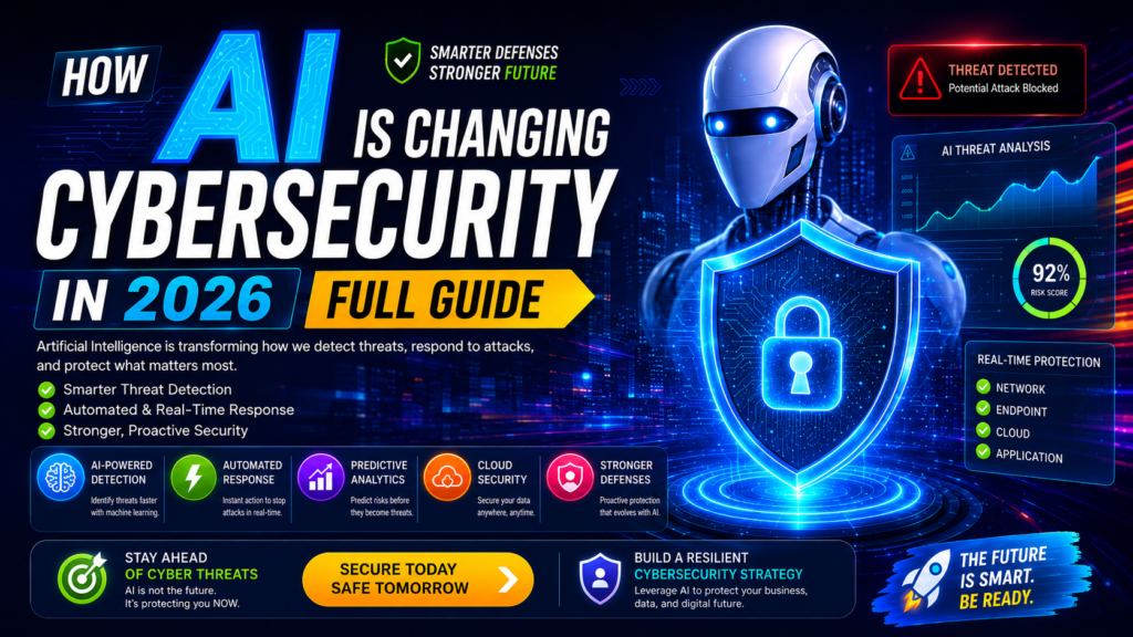How AI Is Changing Cybersecurity in 2026 | Full Guide