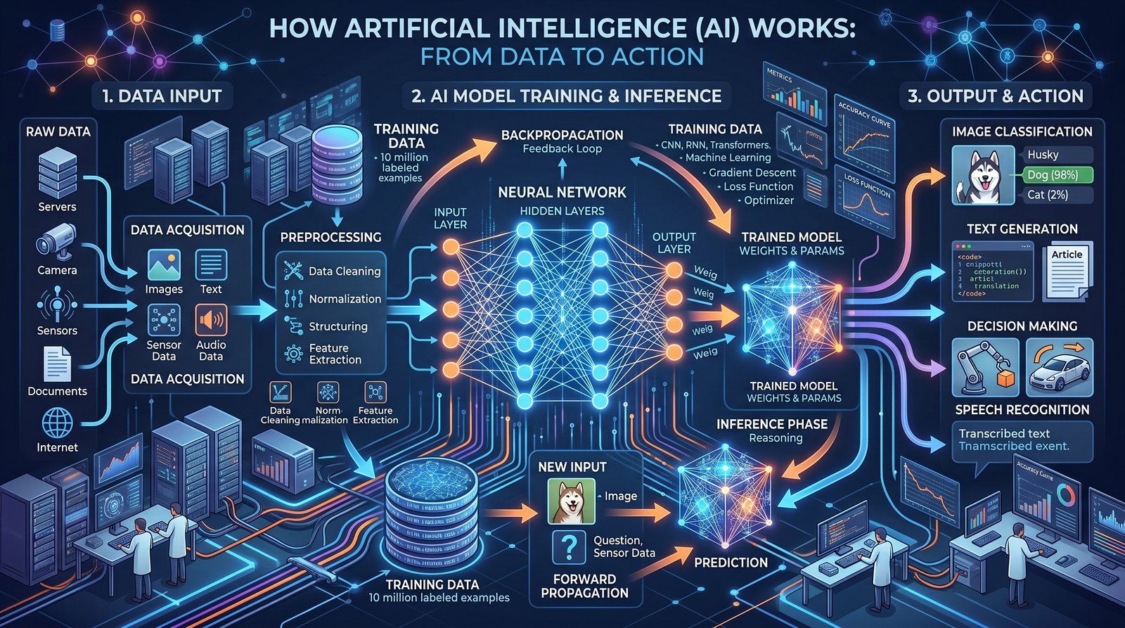 how atrfiacl intelgenesce work