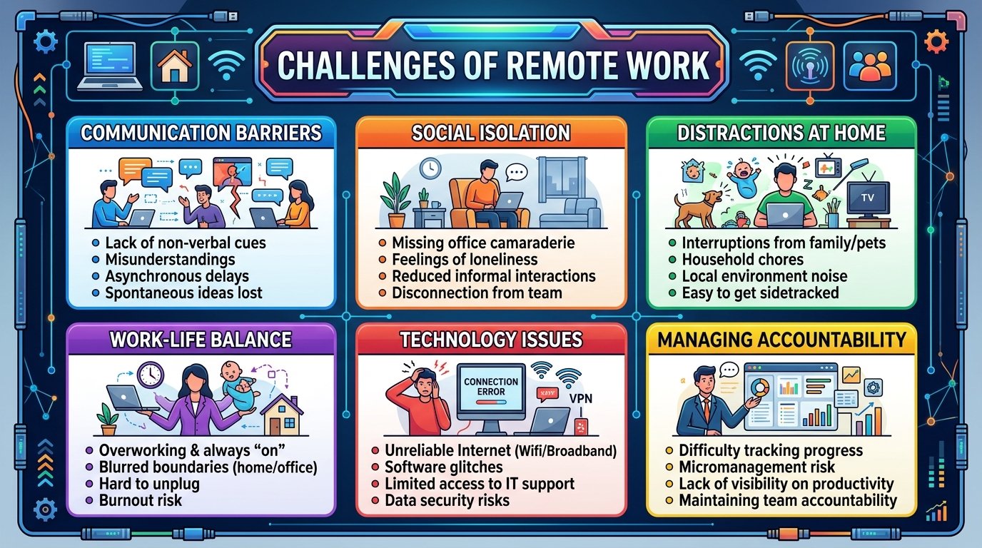 challenges of remote work