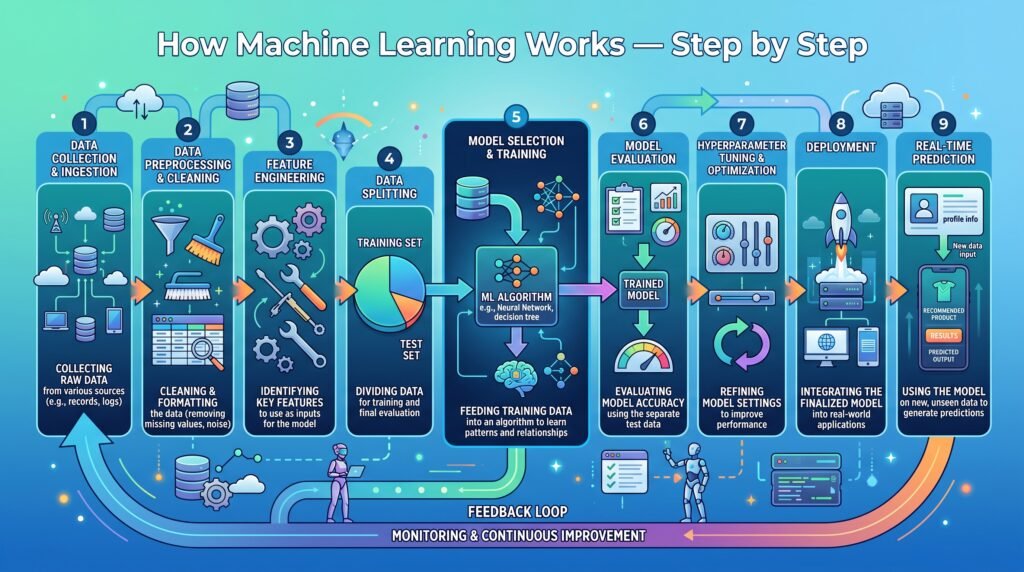how machine learning works