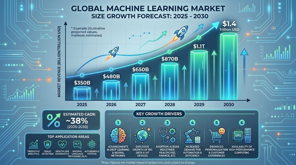 machine learning market growth